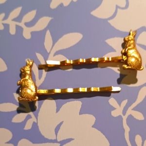 Bunny hairpin set